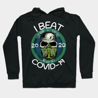 I Beat Covid 19 Hoodie